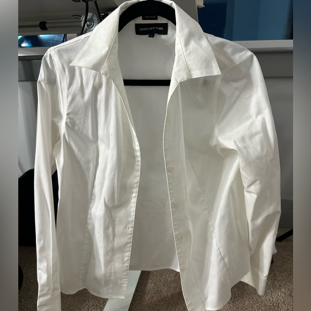 White button down shirt - jones New York